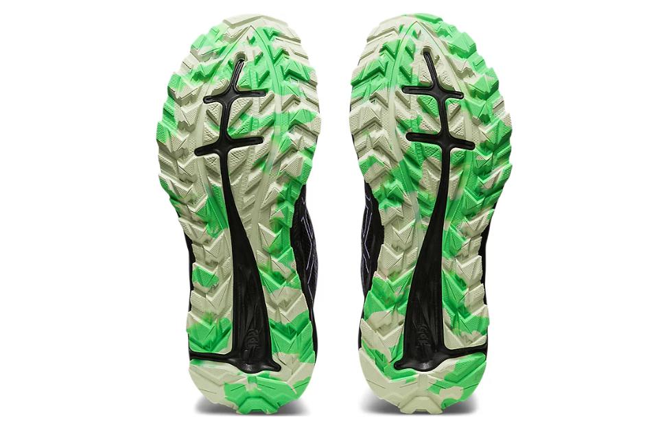 (WMNS) ASICS Gel-Excite Trail 'Black Green Purple' 1012B051-008