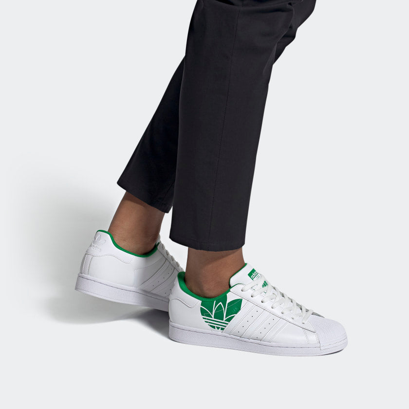 adidas Superstar 'Trefoil Print - White Green' FY2827
