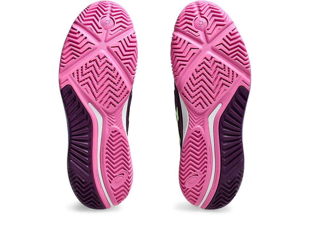(WMNS) ASICS Gel-Resolution 9 Padel 'Deep Mauve Lime Green' 1042A245-500