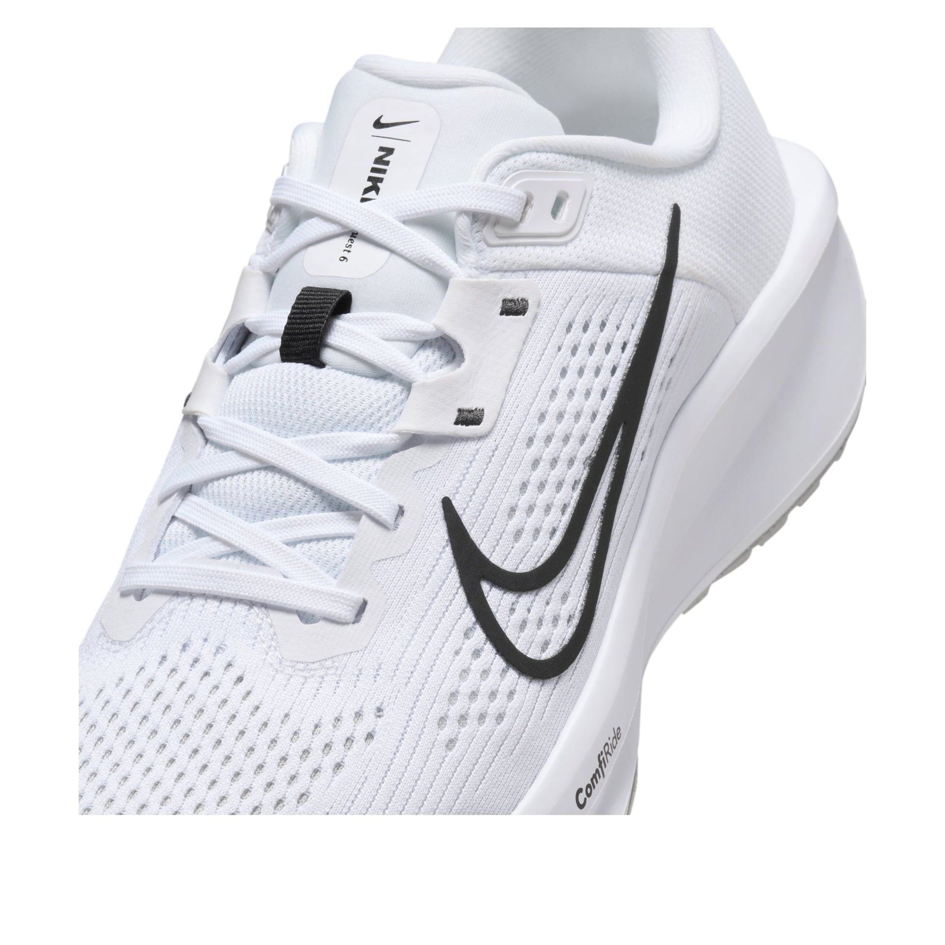 (WMNS) Nike Quest 6 'White Black' FD6034-100