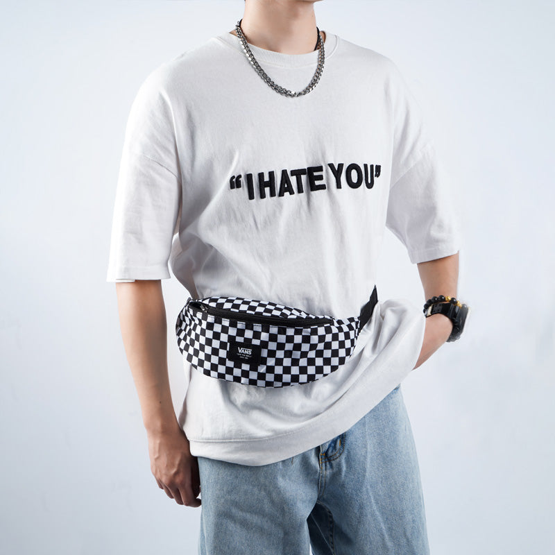 Vans Mini Ward Cross Body Bag 'Black White' VN0A45GXHU0