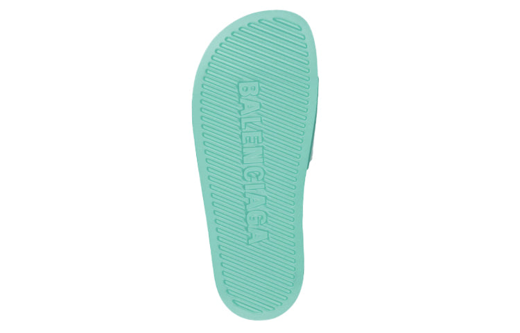 Balenciaga Pool Slides 'Mint' 565826W1S803410