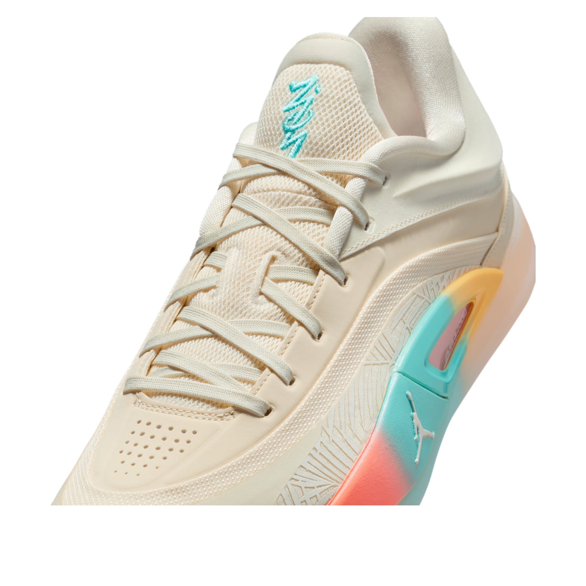 Air Jordan Zion 4 PF 'Coconut Mile Aurora Green Mango Citron' FD0591-102