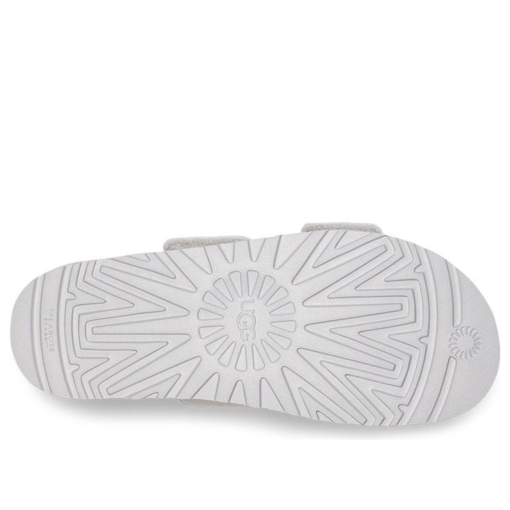 (WMNS) UGG Greer Platform Slide 'Metallic Grey' 1125039-MGLH