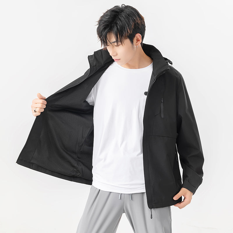 Mizuno Logo Outdoor Jacket 'Black' A2CE3112