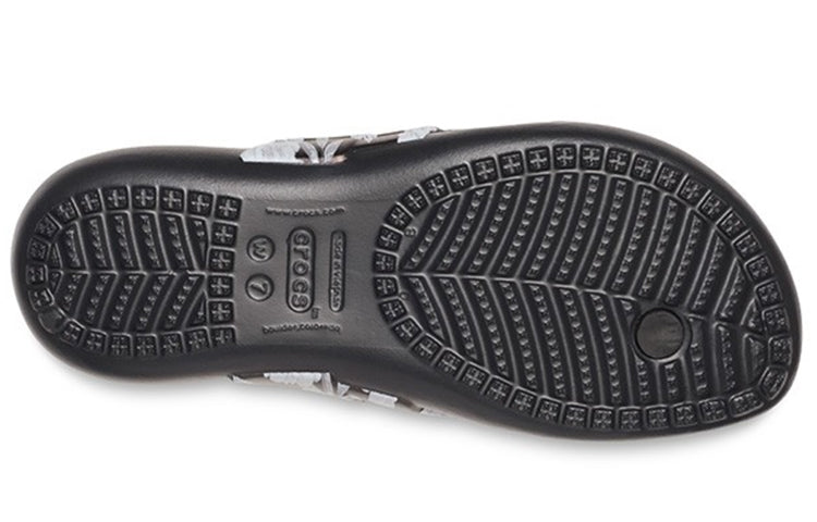 (WMNS) Crocs Kadee Summer Flip-Flops Black 206190-97J