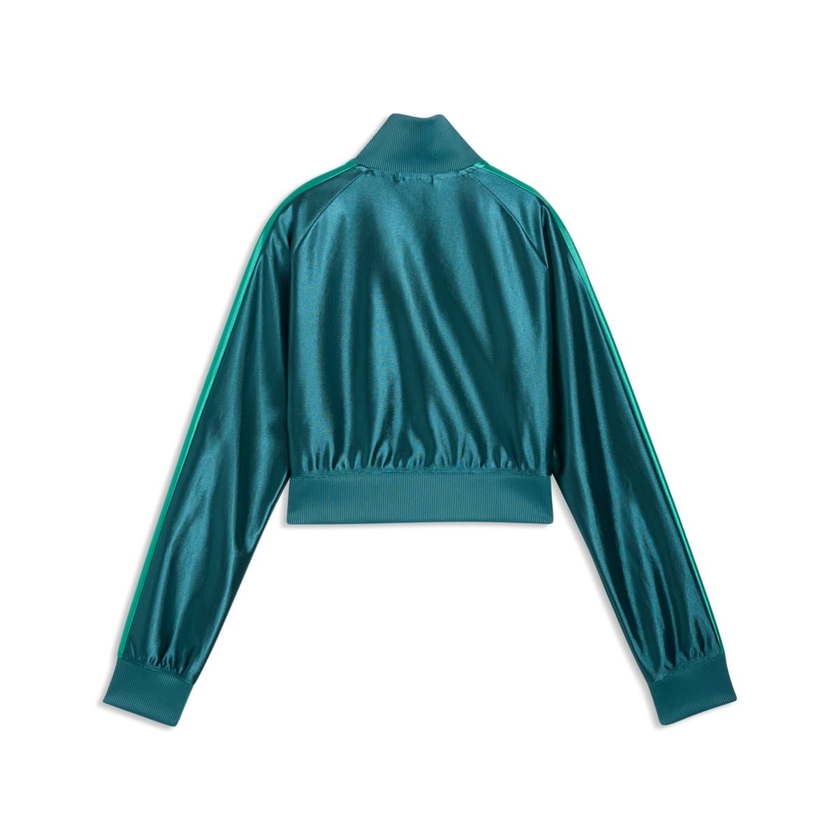 (WMNS) PUMA Future.Puma.Archive T7 Cropped Track Jacket 'Emerald Ice' 634592-41
