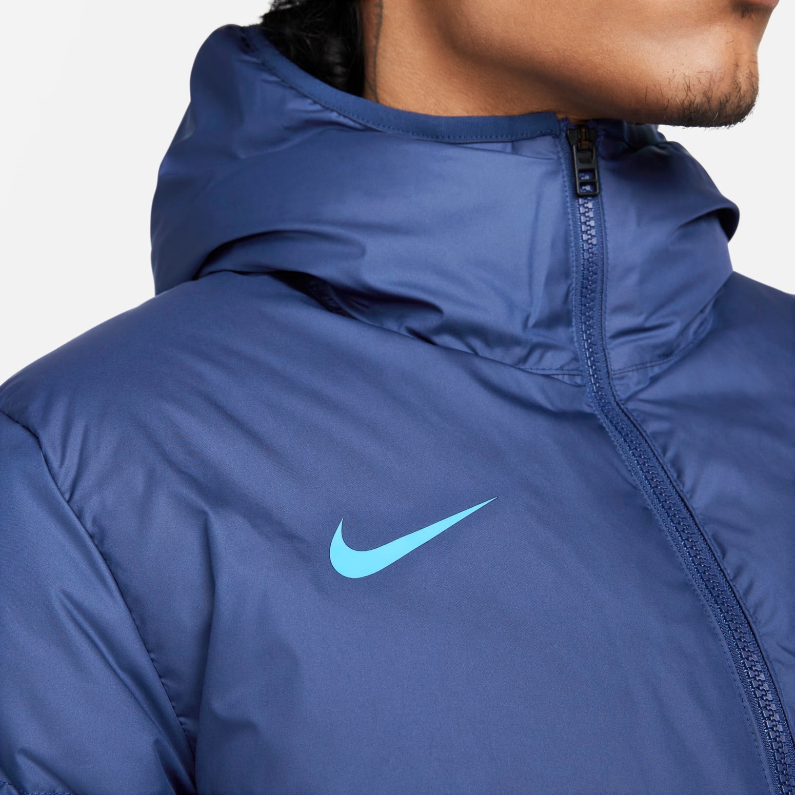Nike 2022-2023 England Strike Storm Down Jacket 'Blue' DQ0937-492