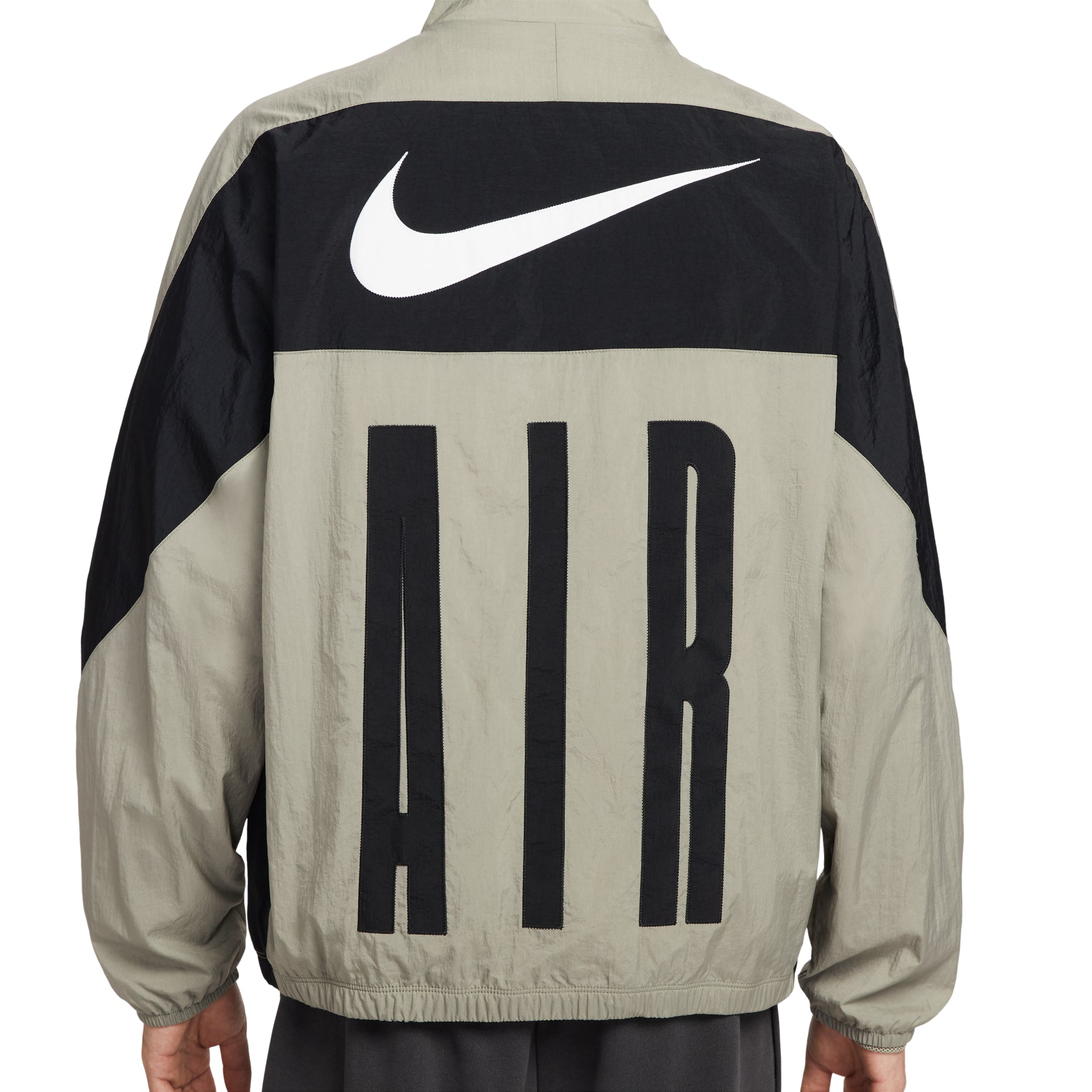 Nike Air Woven Track Jacket Loose Fit 'Light Army Black' HV0881-320