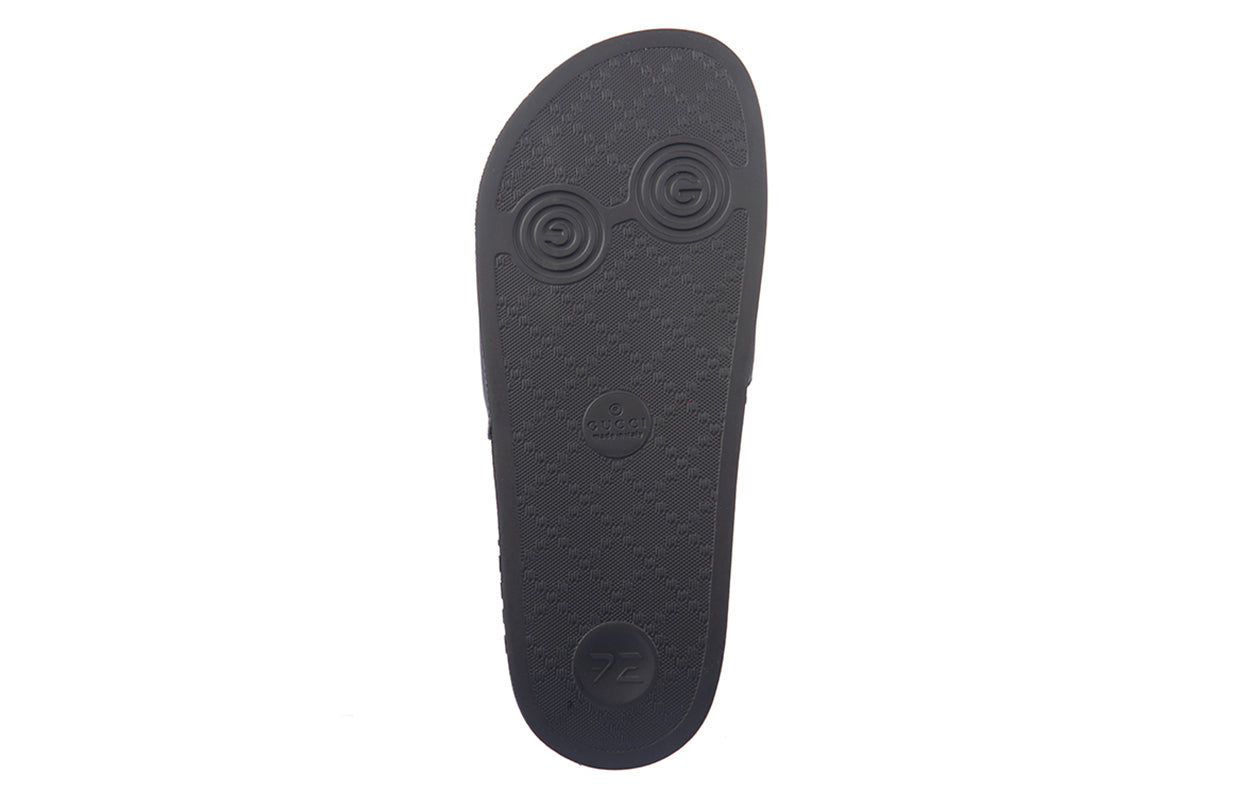 Gucci Pursuit Slide 'Hawaii - Black' 630601-DIR00-1000
