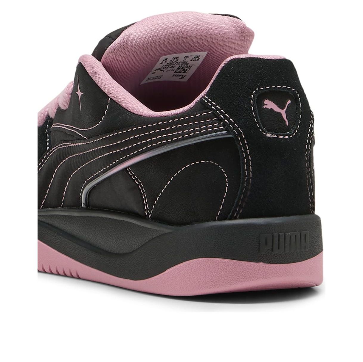 (WMNS) PUMA Park Luna Satin 'Princess Black Newlywed Pink' 402514-02