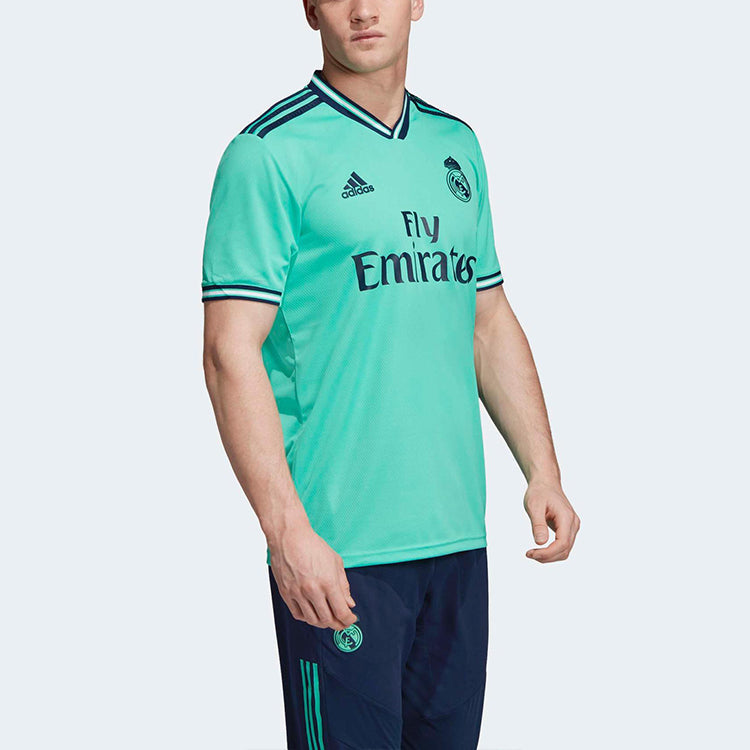 adidas Soccer/Football Sports Jersey SW Fan Edition 19-20 Season real Madrid Away Green EH5128