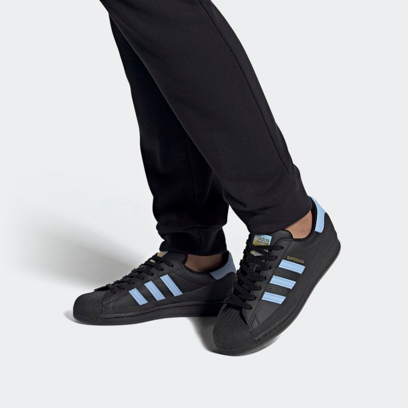 adidas Superstar MG 'Black Glow Blue' FV3032