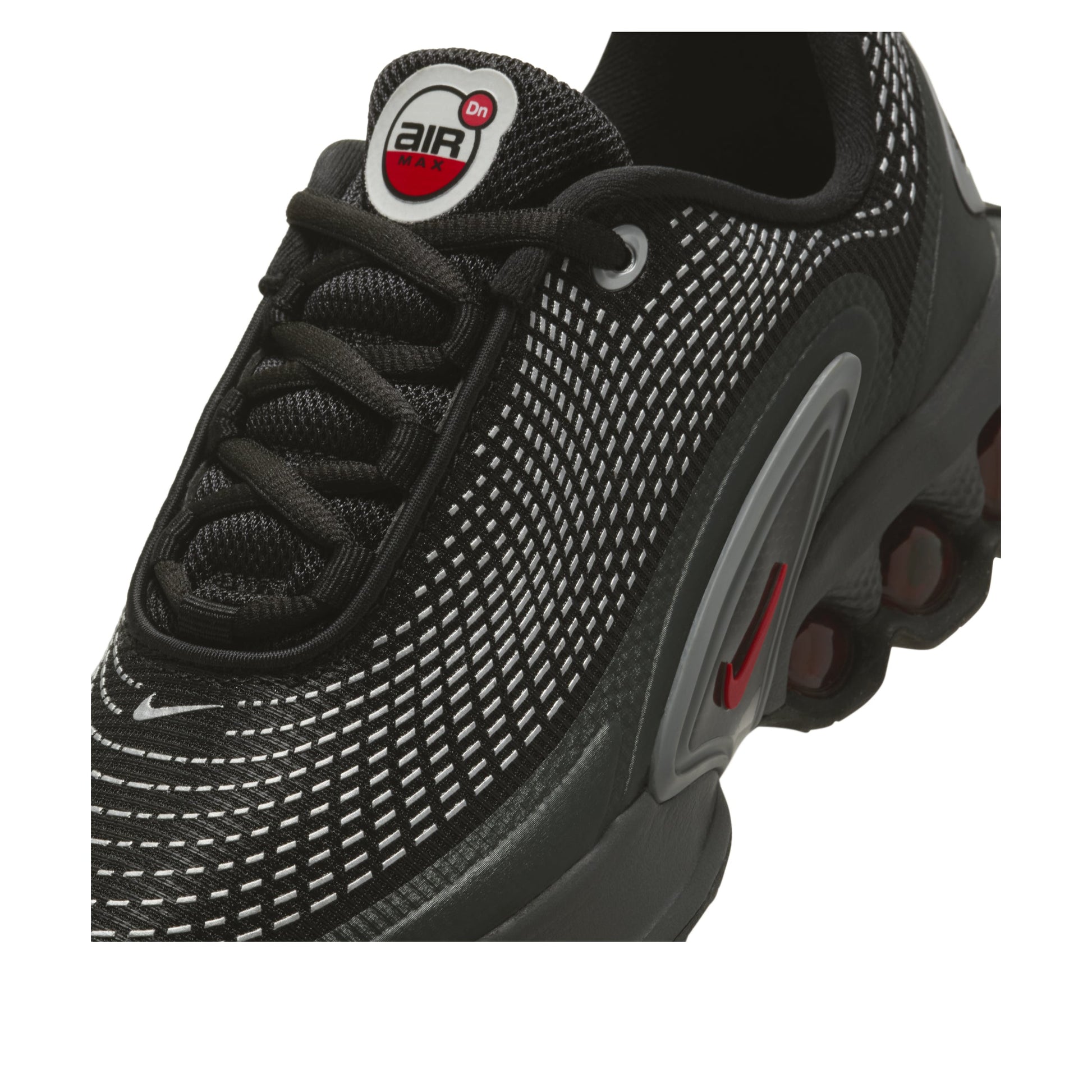 (GS) Nike Air Max Dn 'Black Metallic Silver University Red' FB8987-009