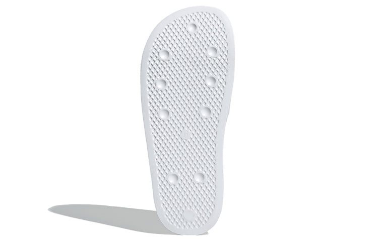 (WMNS) adidas originals Adilette Lite 'White Blue Black' FW0537