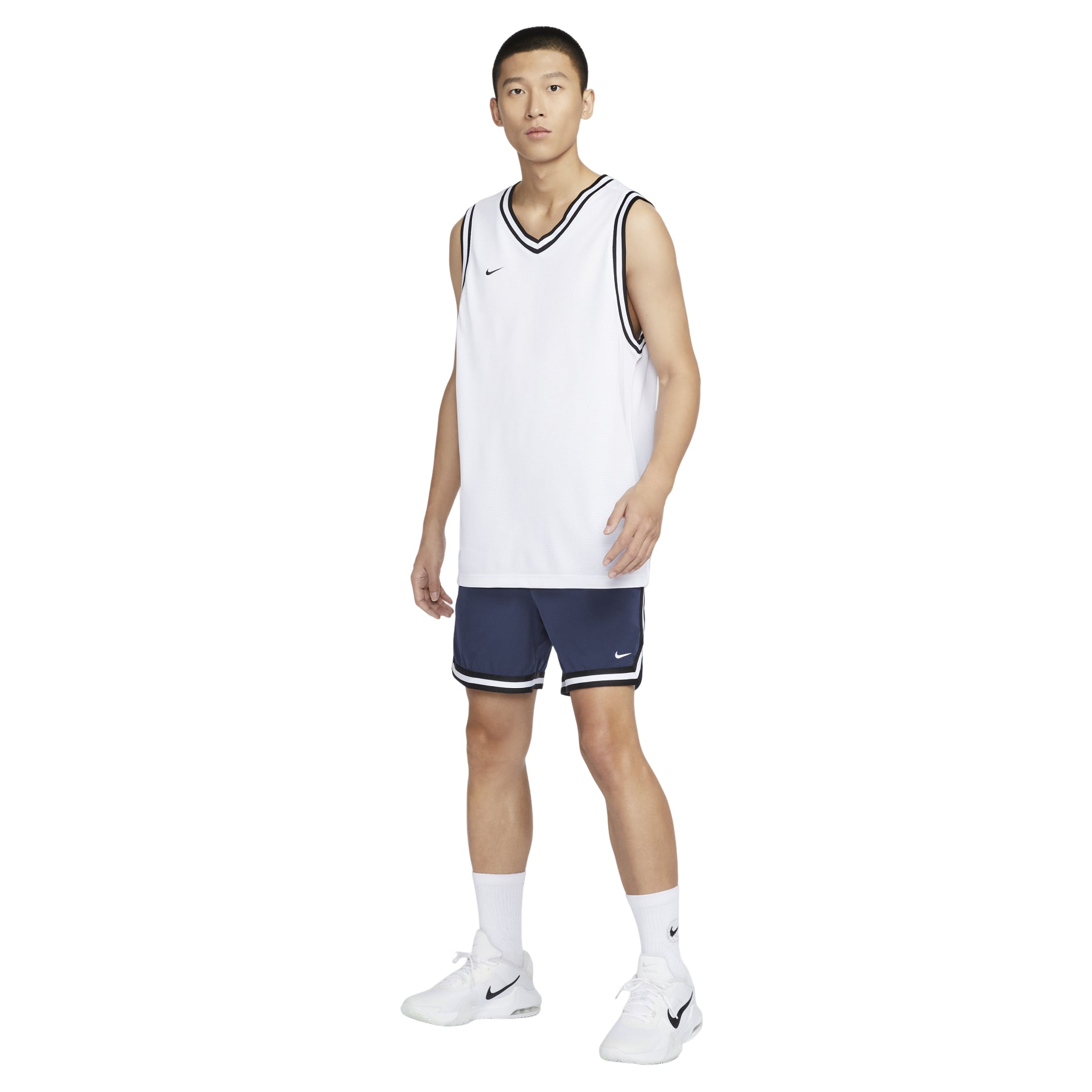 Nike DNA Dri-FIT Comfortable Woven Basketball Shorts 'Blue White' FN2660-410