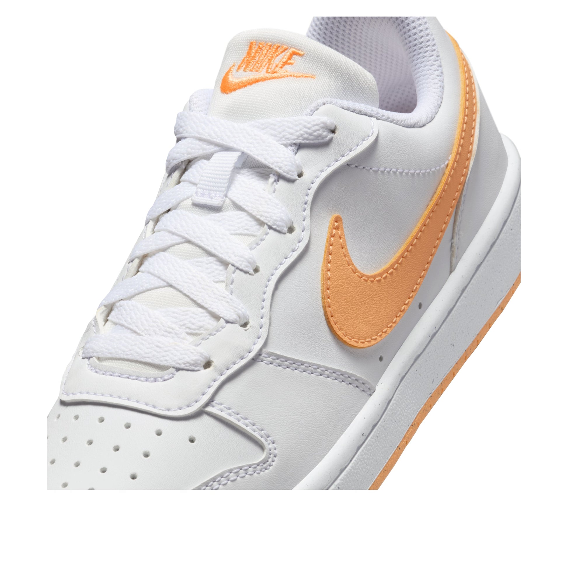 (GS) Nike Court Borough Low Recraft 'White Peach Cream' DV5456-119