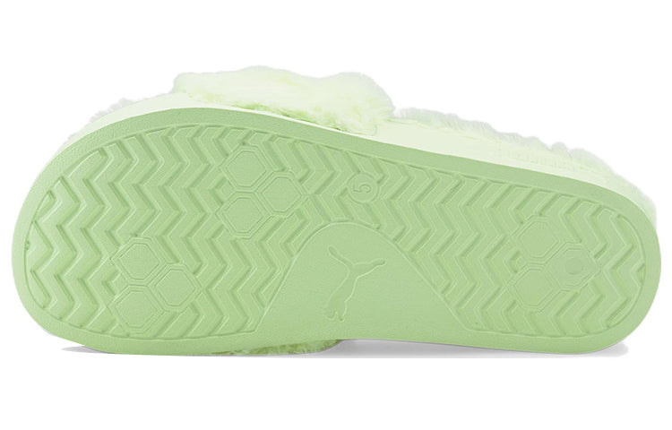 (WMNS) PUMA Leadcat 20 YLM Sports Slippers Green 385803-03