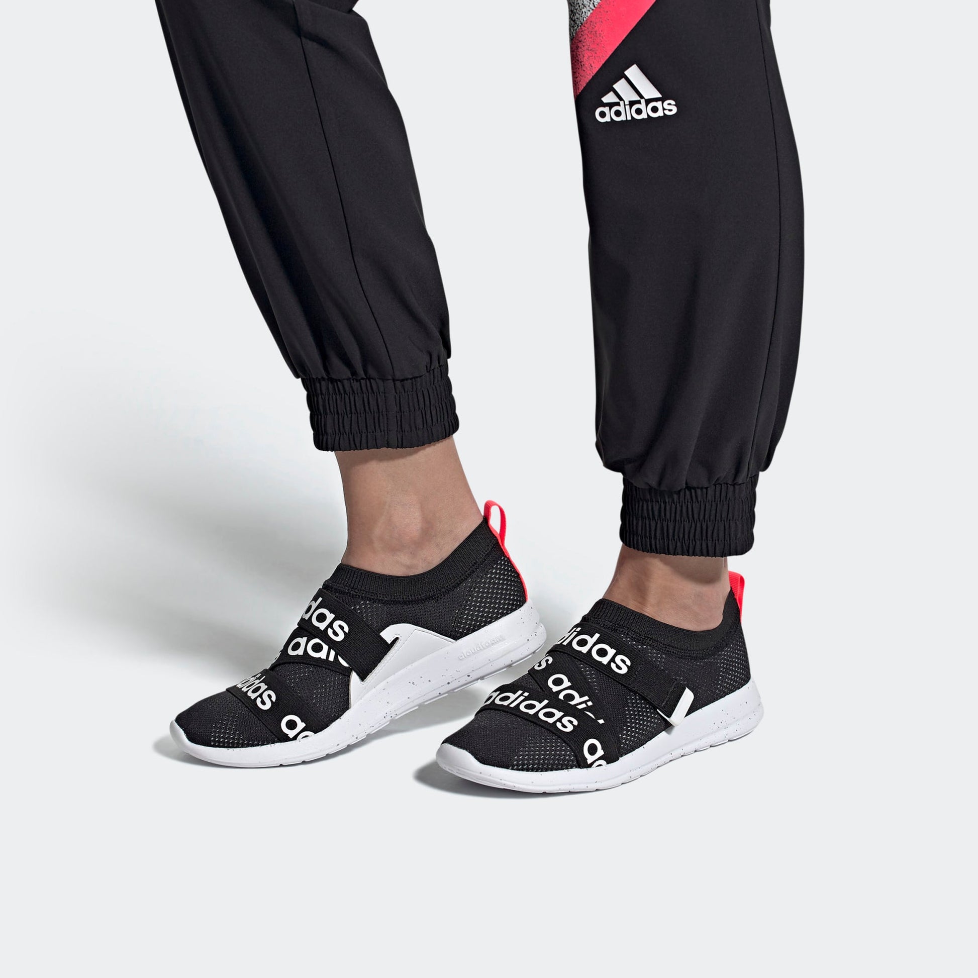 (WMNS) adidas neo Khoe Adapt X 'Black White' FW4751