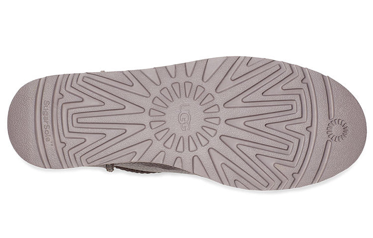 (WMNS) UGG Classic Sugar Ultra Mini 'Grey' 1121618-TCLD