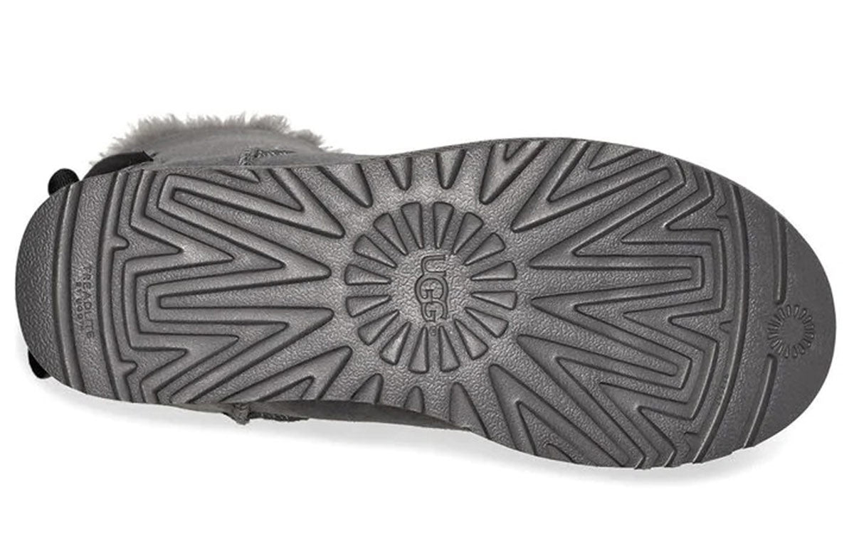 (WMNS) UGG Mini Continuity Bow 'Grey' 1110705-CHRC