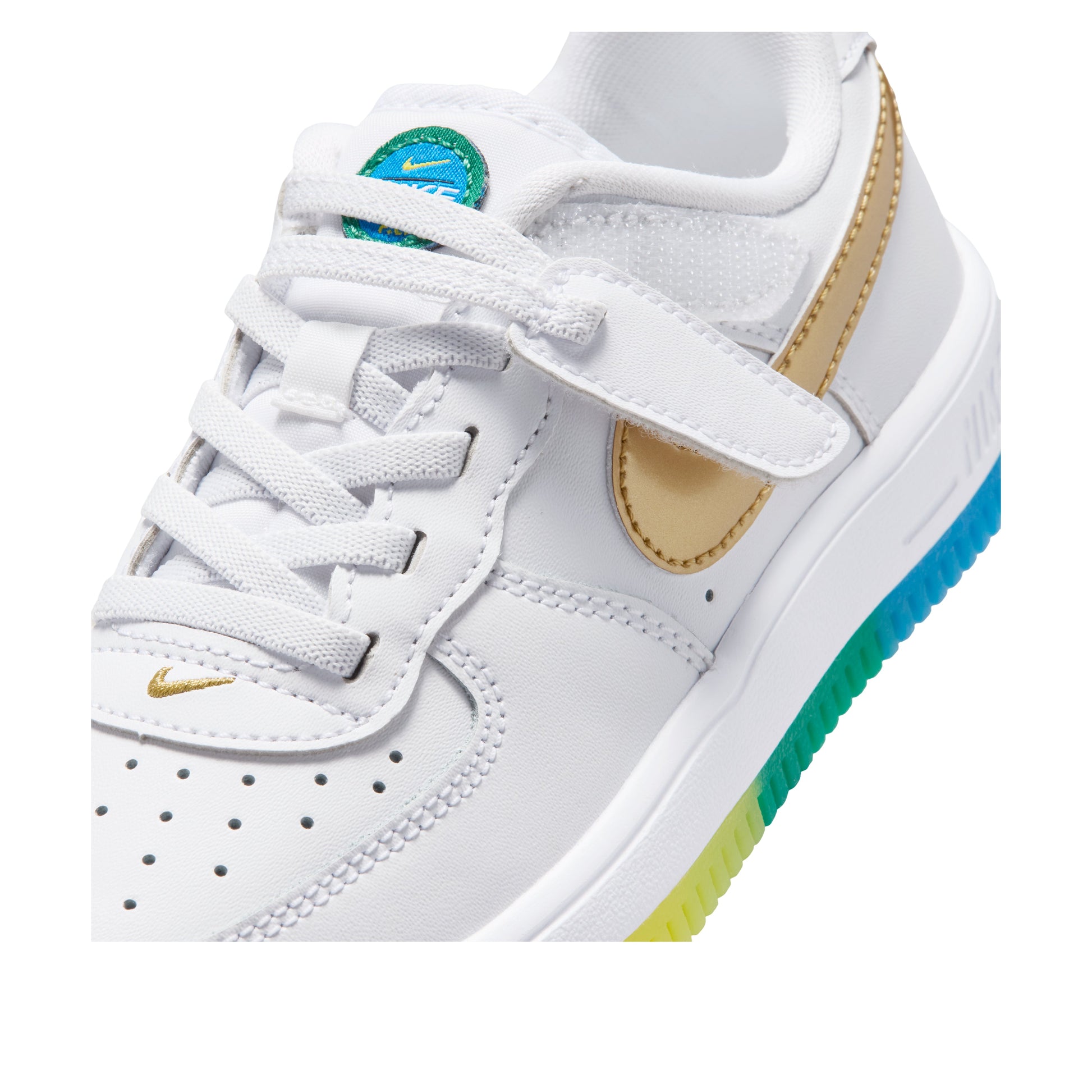 (PS) Nike Force 1 Low EasyOn 'White Soar Sonic Yellow' IR6942-100