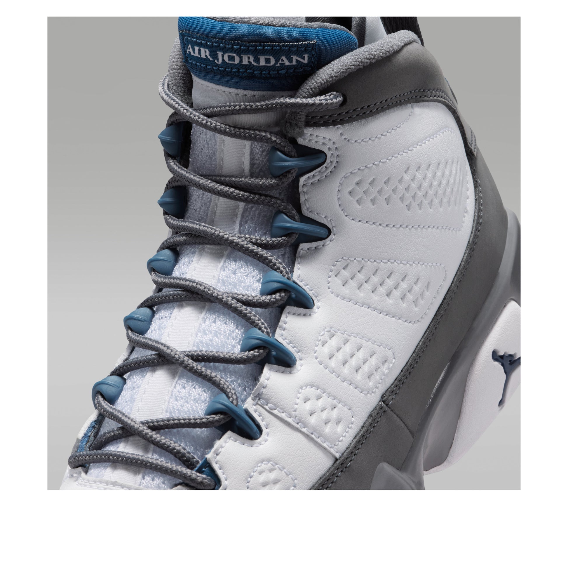 (GS) Air Jordan 9 Retro 'Flint Grey French Blue'  HV4574-100