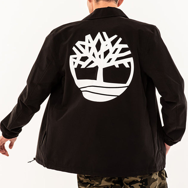 Men's Timberland Classic waterproof Coach Jacket Black A1NDC001