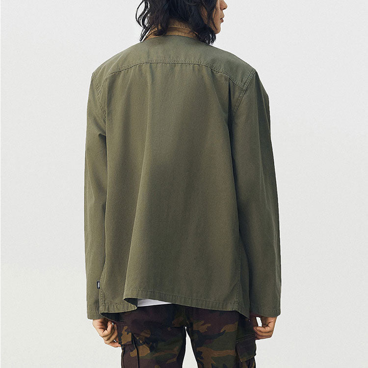 Vans Splicing Cargo COACH Jacket Military Green VN0A4RQ4Z5E
