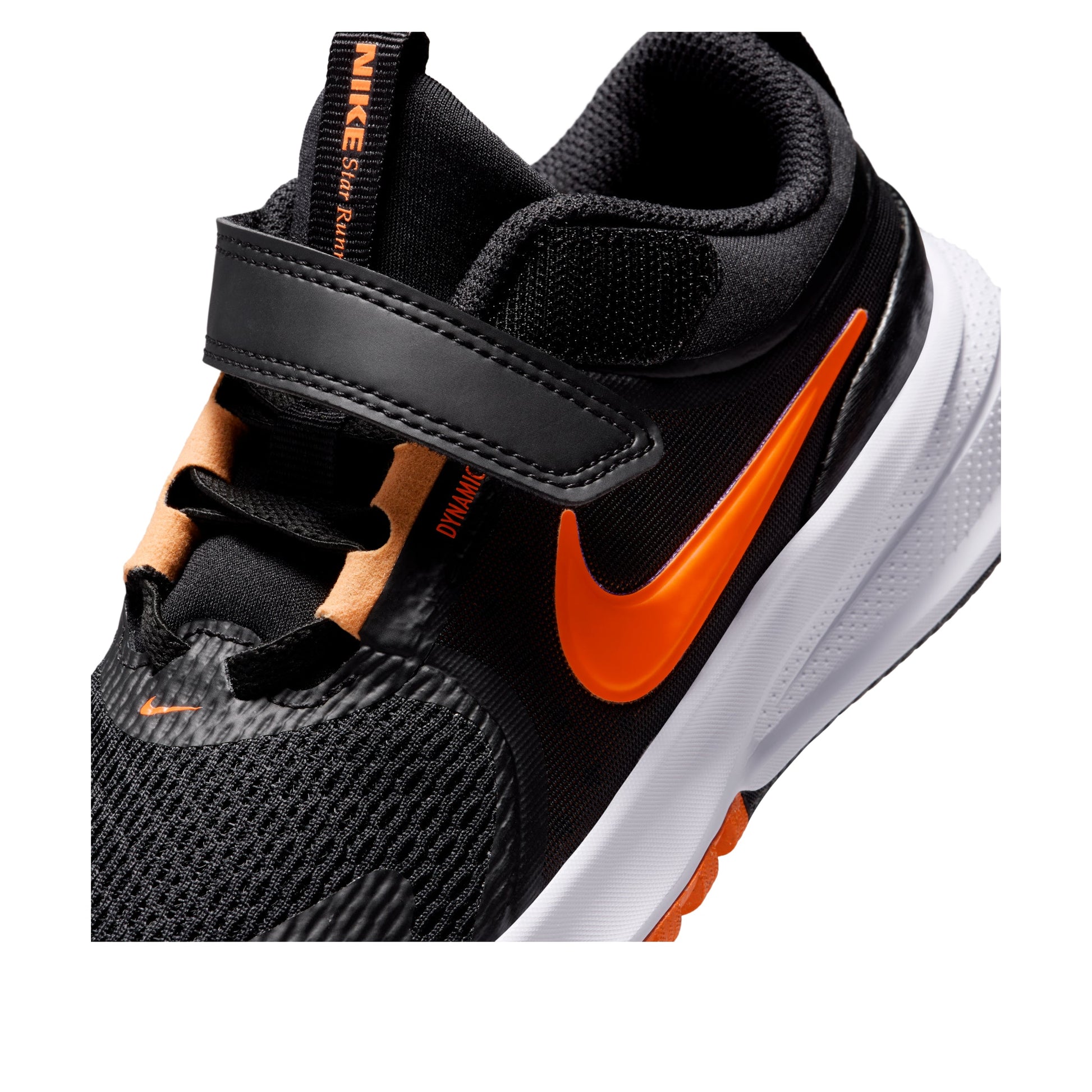 (PS) Nike Star Runner 5 'Black Total Orange' HF7005-006