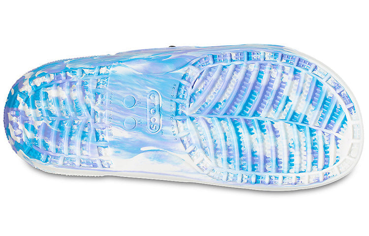 Crocs Classic Clog Marble Beach 'White Blue' 207701-1FK