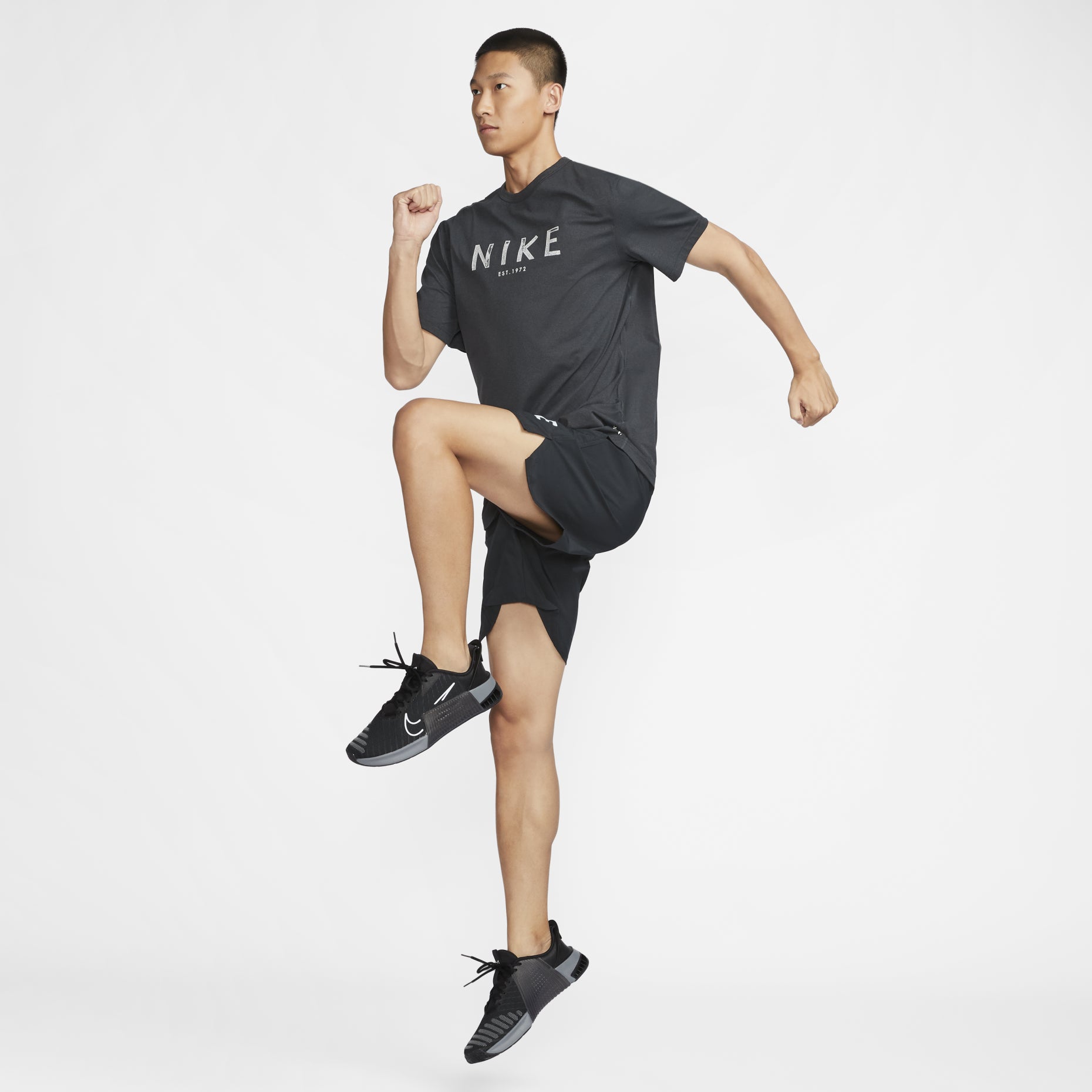 Nike Hyverse Dri-FIT UV T-Shirt Asia Sizing 'Black' HJ7008-045