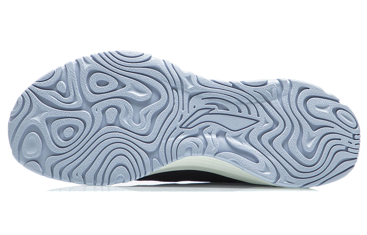 (WMNS) Li-Ning Shadow Essential 'Black White Blue' ARHR108-3