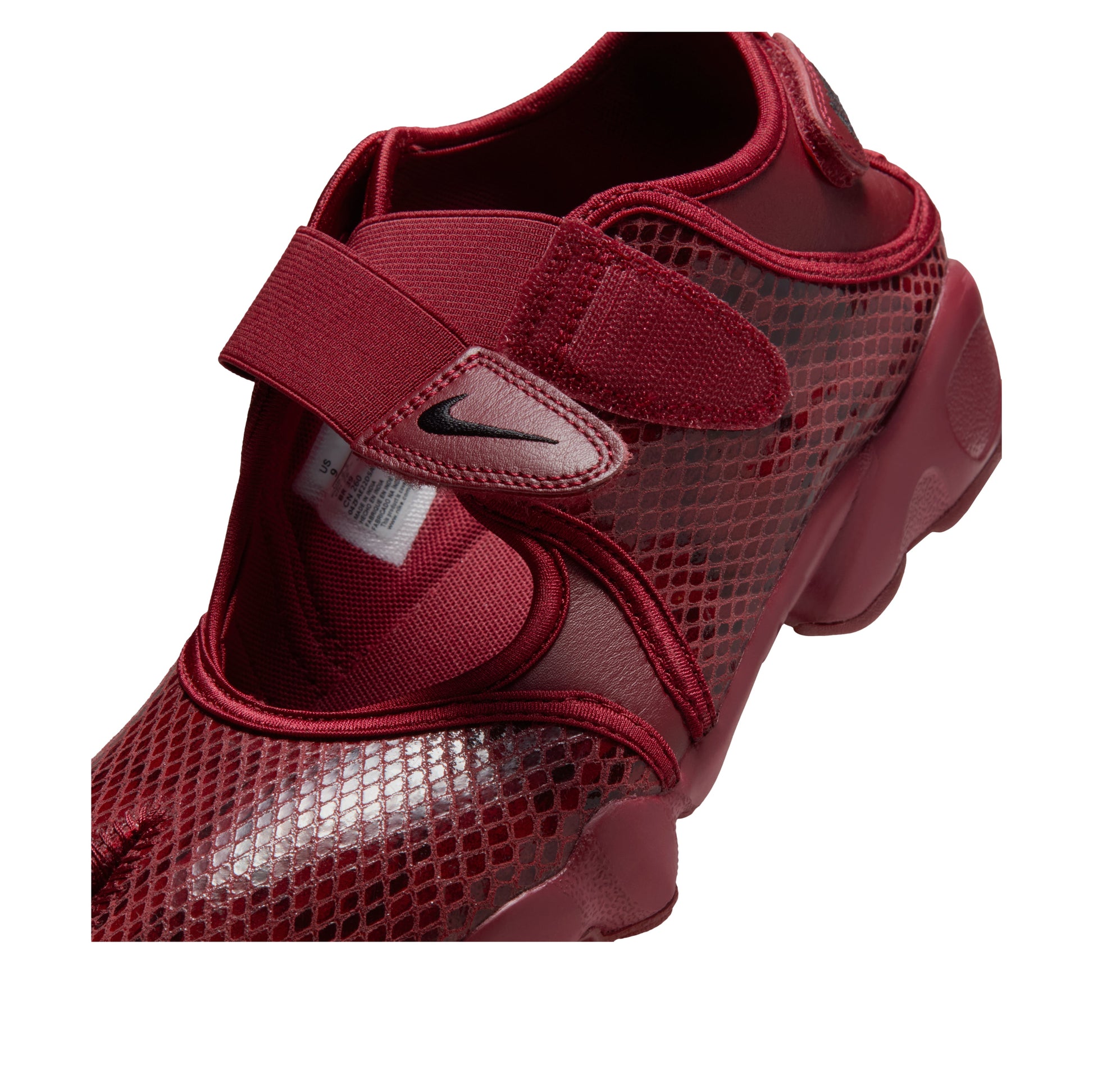 (WMNS) Nike Air Rift Snakeskin 'Team Red Black' IM5739-600