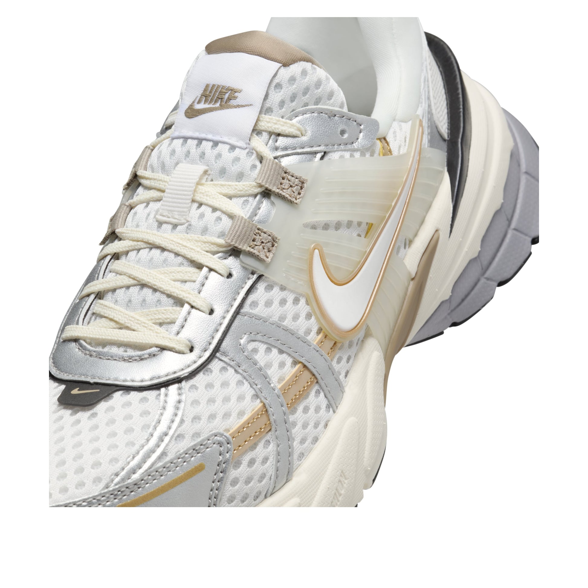(WMNS) Nike V2K Run 'Khaki Metallic Silver' HJ7245-100
