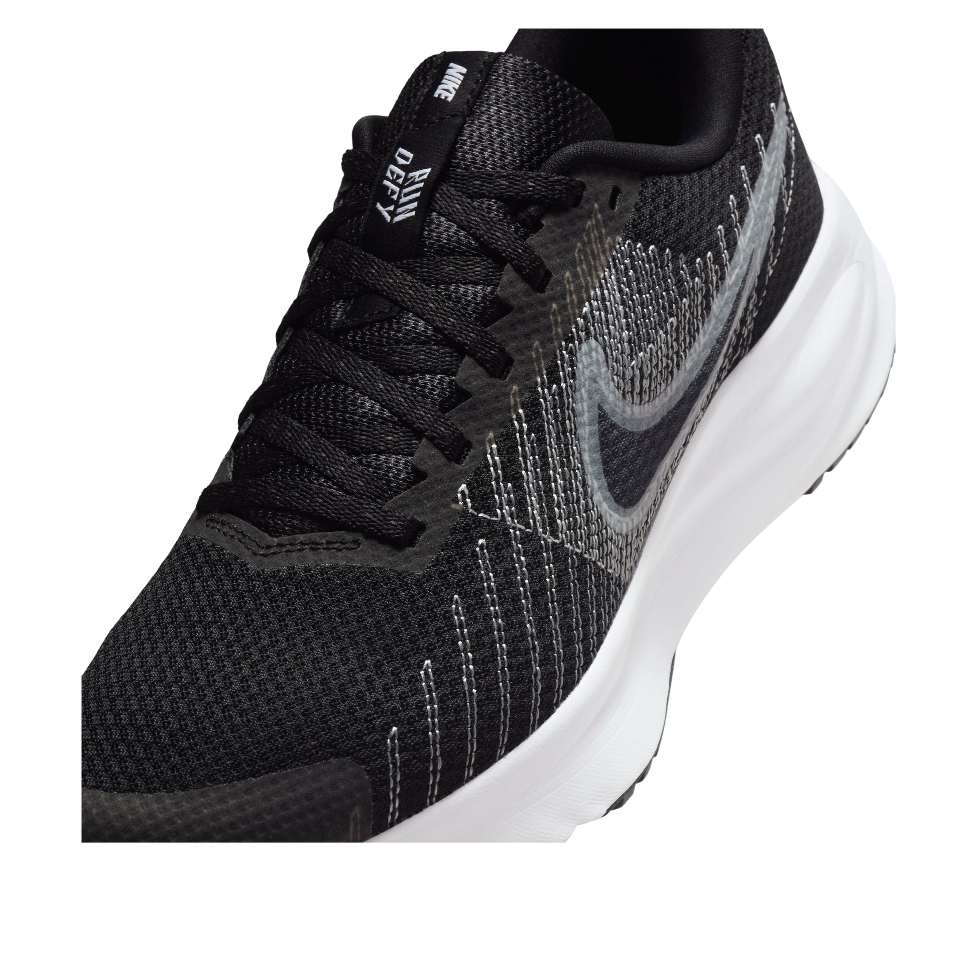 (WMNS) Nike Run Defy 'Black Wolf Grey White' HM9593-002