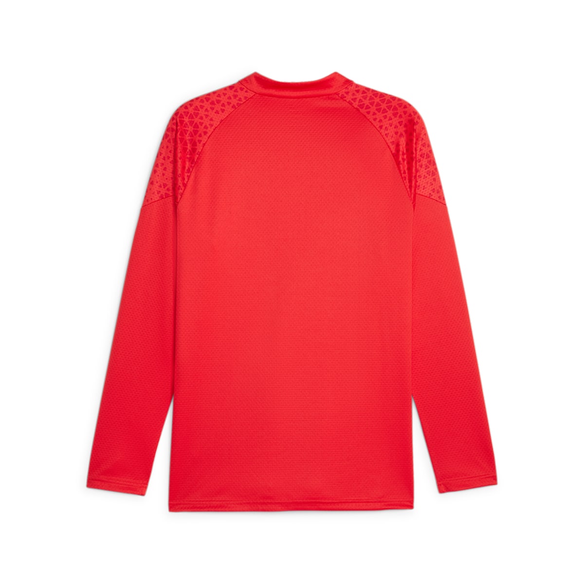 PUMA AC Milan Training Crew Neck Quarter Zip Long Sleeve 'For All Time Red Feather Gray' 772241-12