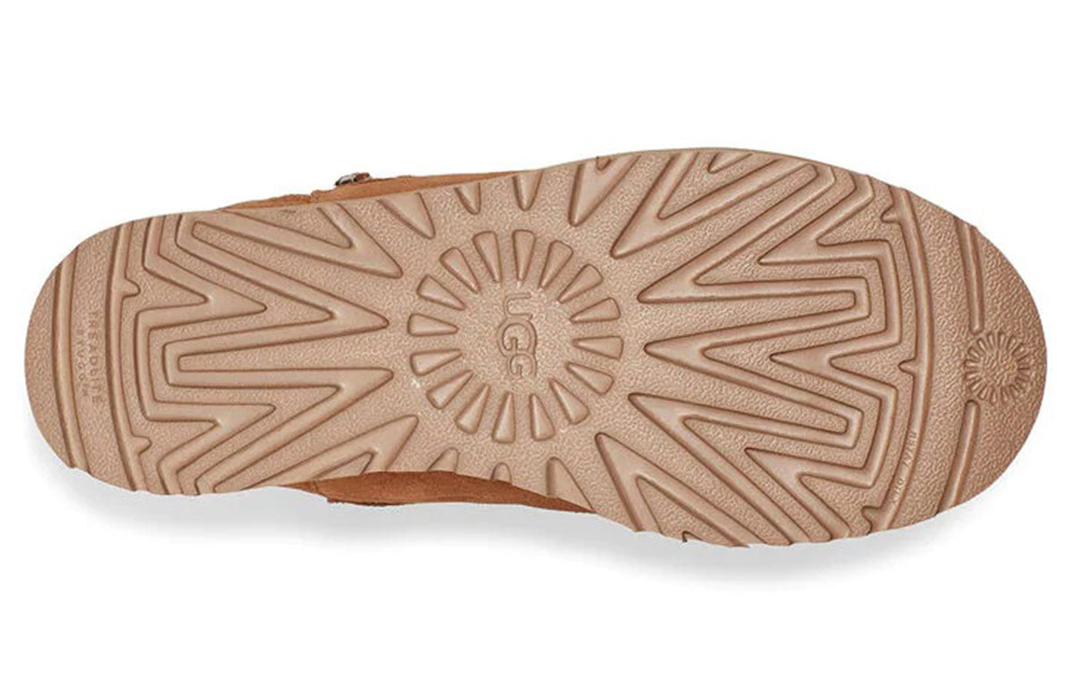 (WMNS) UGG Classic Zip Mini Suede 1113590-CHE