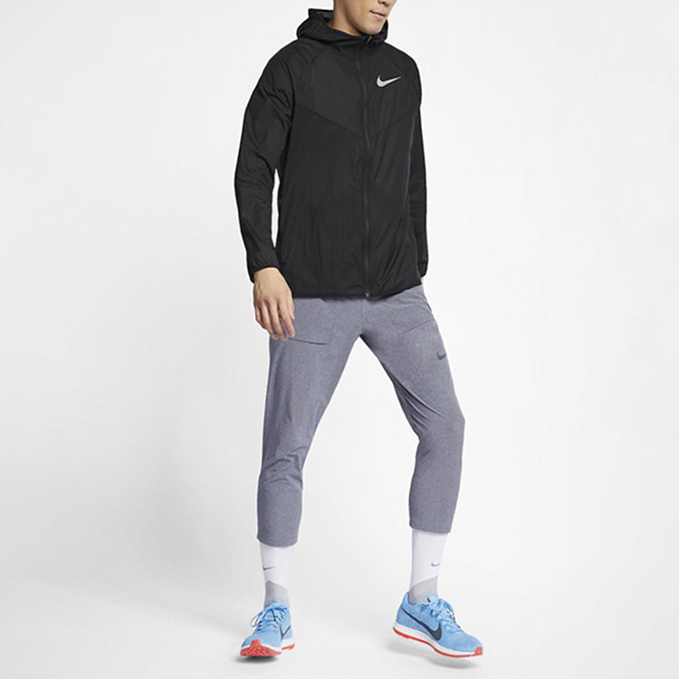 Nike WindRunner Running Sports Windproof Jacket Black AR0258-011