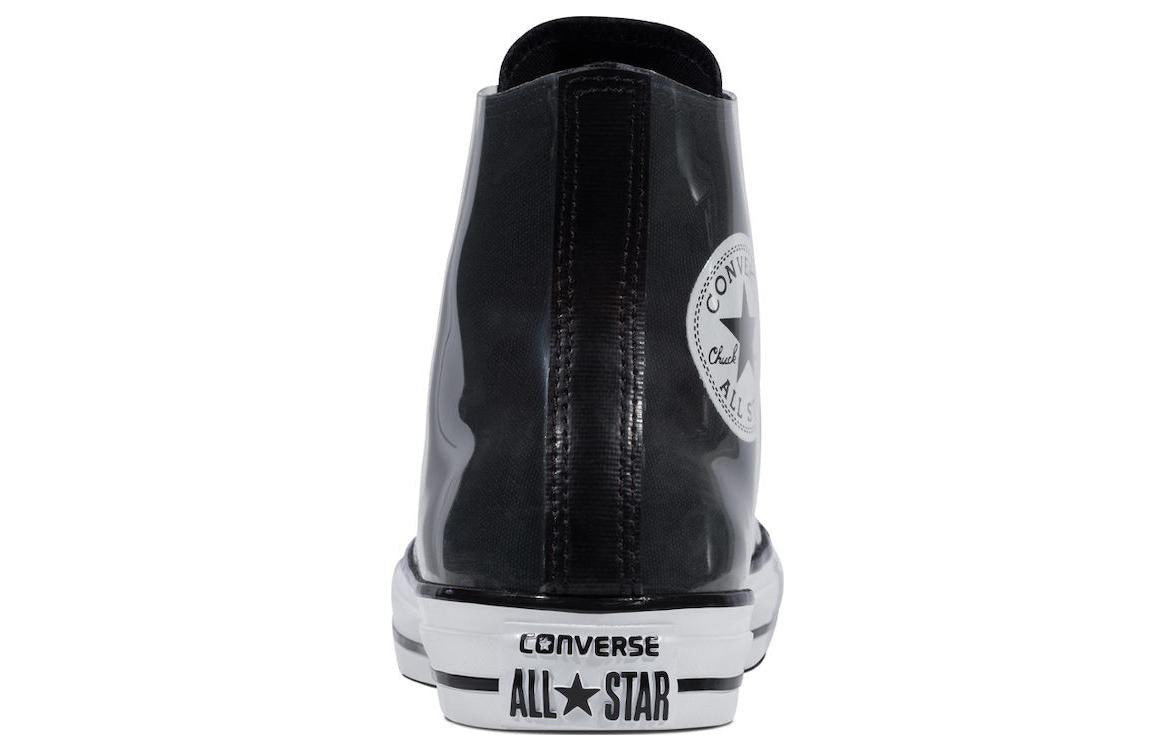 (WMNS) Converse Chuck Taylor All Star Shroud Translucent Rubber High Top 'Black' 553262C
