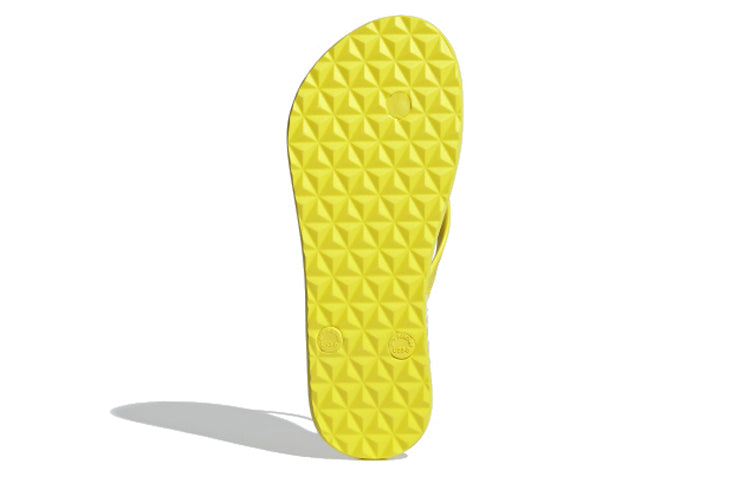 (WMNS) adidas Eezay Flip Flop Yellow Slippers FX3987