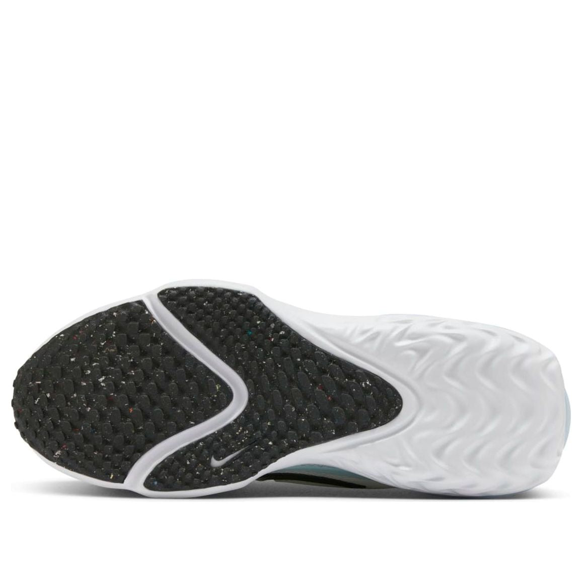 (GS) Nike Run Flow 'Sail Glacier Blue Volt' HV1803-101