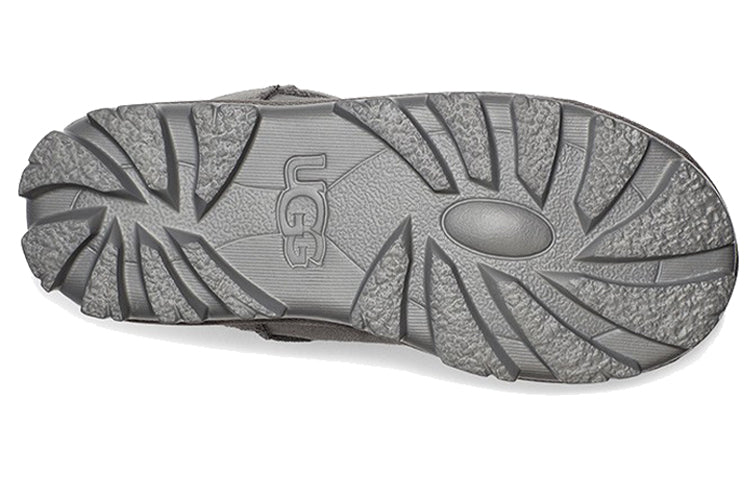(WMNS) UGG Essential Mini Classic Fleece Lined Gray 1115030-CHRC