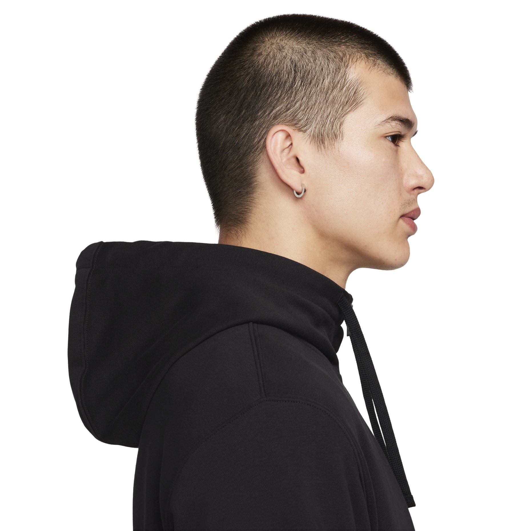 Nike Sweet Shirt Parka French Terry Full Zip Hoodie Black BV2649-010