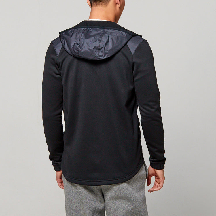 Nike Splicing hooded Stay Warm Sports Jacket Black 926466-010