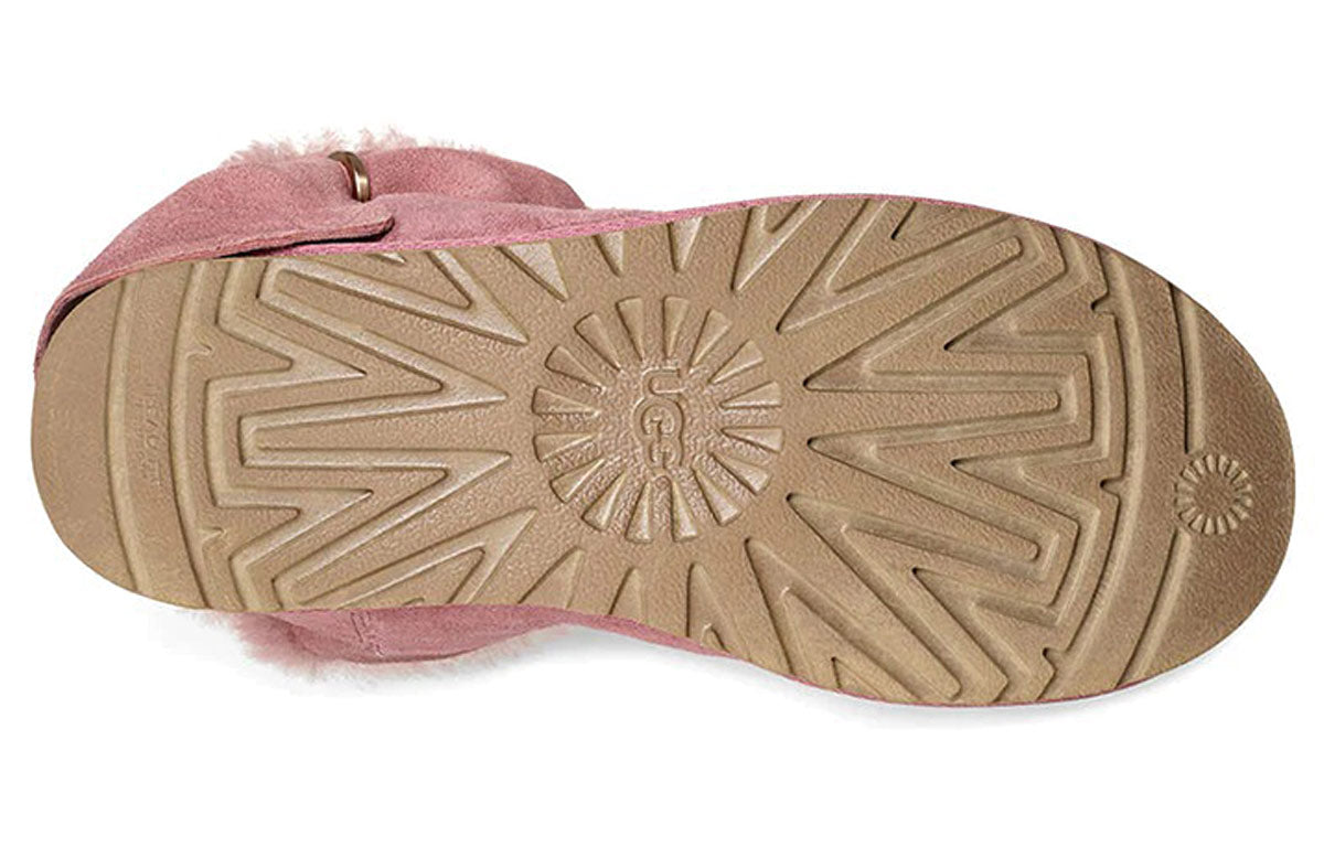 (WMNS) UGG Classic Mini Twist 'Pink Red' 1099912-PDW
