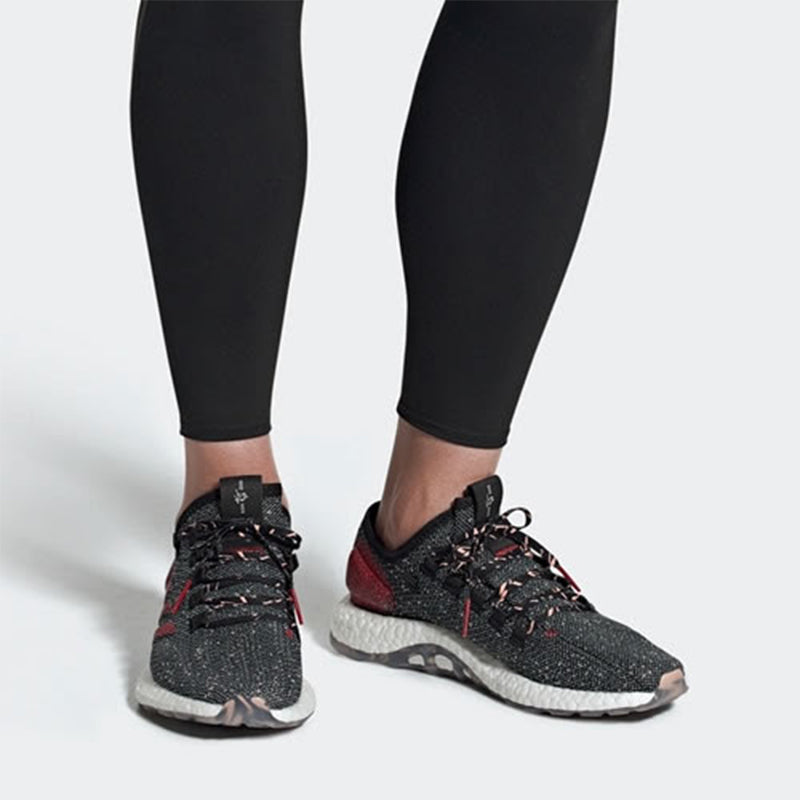 adidas PureBoost 'Black Scarlet' B37777