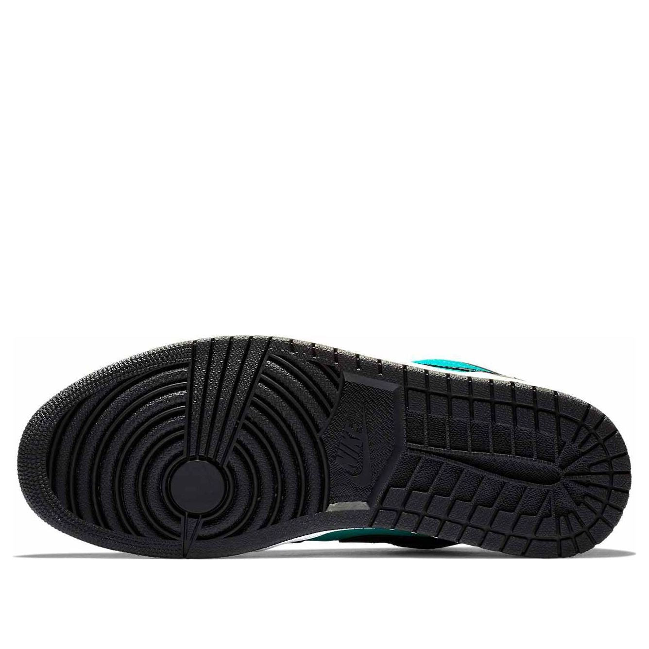 Air Jordan 1 Low 'Black Aqua' 553558-006
