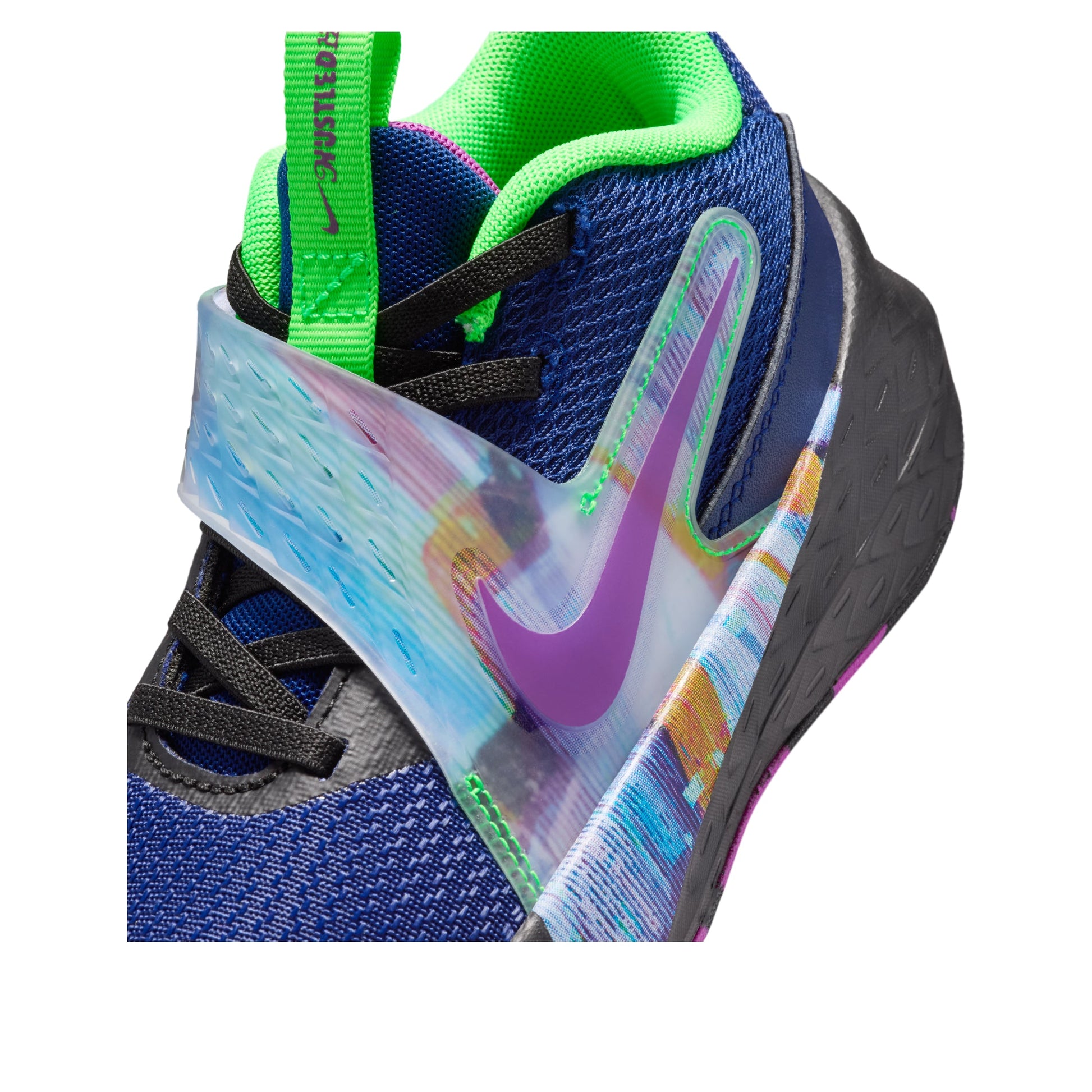 (PS) Nike Team Hustle D 12 'Blue Void Vivid Purple Green Strike' HV2290-400