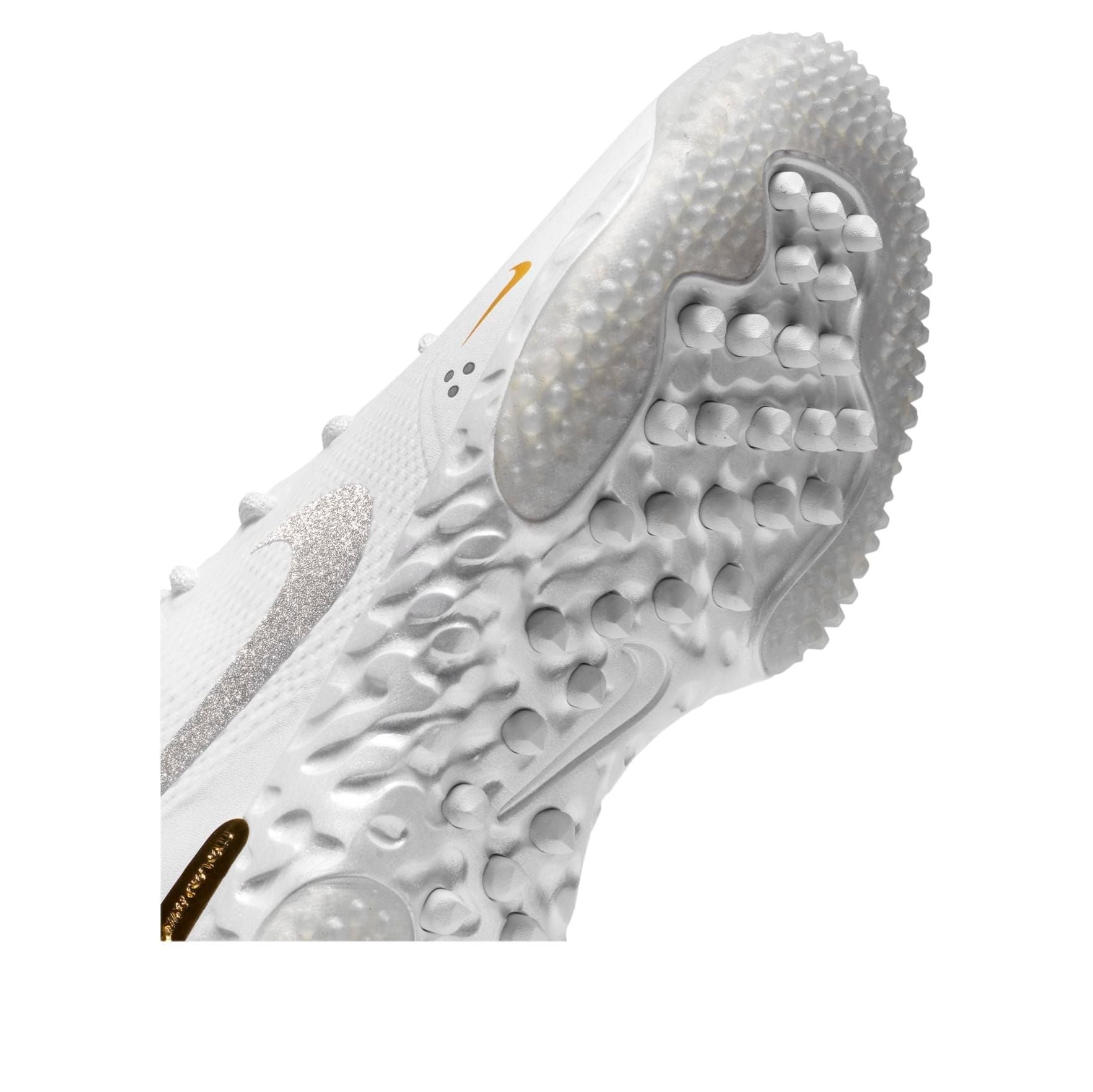 Nike Alpha Huarache Elite 3 Turf 'White Metallic Silver' CV3560-101